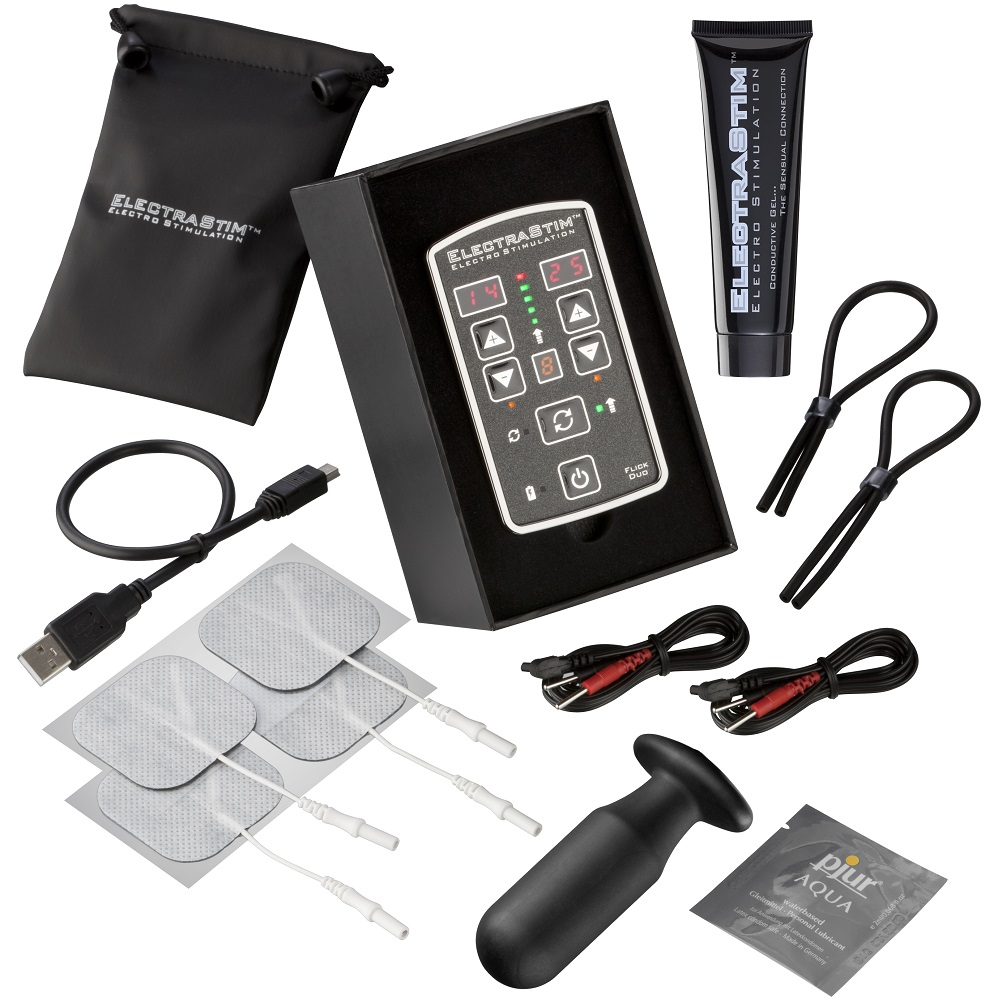 ElectraStim Flick Duo Stimulator Multi-Pack EM80-M